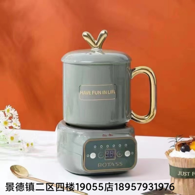 Jingdezhen Ceramic Stew Pot Electric Stew Cooker Stew Pot Thermal Cup Soup Pot Induction Cooker Ceramic Cup New