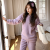 Coral Velvet Pajamas Women's 2022 Winter New Pullover Cloud Velvet Double-Sided with Velvet Fairy Warm Suit Home Wear