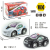 Cross-Border Wholesale Q Version Bugatti Open Window Two-Way Remote Control Car Color Box Packaging Remote Control Car