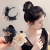 Bun Grabber Clip Headdress High Sense Barrettes Female Summer Simplicity Dignified Flowers Mesh Back Head Updo Hair Clip