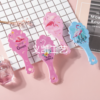 Cute Cartoon Flamingo Comb Student Campus Youth Fresh Massage Comb Makeup Comb Foreign Trade Comb Hot Sale