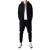 Sweater Suit Men's Cotton Men's Sport Suit Autumn and Winter Sportswear Cardigan Hooded Coat Casual Two-Piece Suit