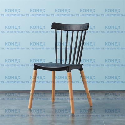Windsor Plastic  Home Dining Chair Leisure Armchair Adult Negotiation Conference Chair Internet Celebrity Makeup Chair