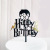 Creative Harry Series Acrylic Birthday Cake Insertion Factory Direct Supply Happy Birthday Cake Decoration