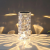 Crystal Lamp Diamond Water Drop Bedside Bedroom Spain Ambience Light Rose Charging Small Night Lamp