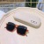 New Fashion Semi-Rimless Kids Sunglasses 2023 New Trendy Child Street Afraid Of UV Protection Glasses Outdoor Travel Mirror