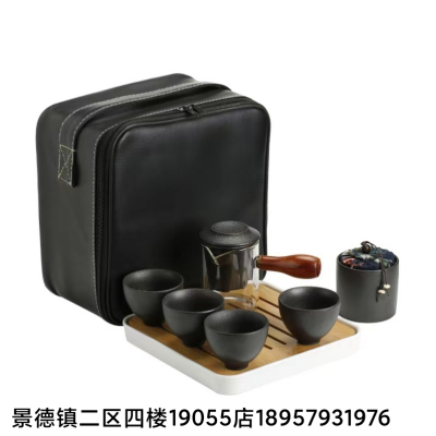 Kung Fu Tea Set Course Ceramic Tea Set Master Cup Japanese Style Tableware Kitchen Supplies Teapot Set Binaural Disc