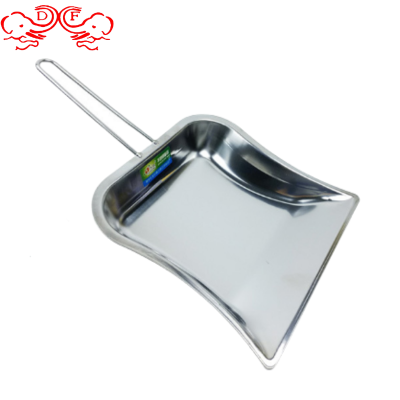 Df99137 Long Handle Multi-Purpose Shovel Stainless Steel Desktop Cleaning Small Dustpan Ice Scoop Food Shovel Flour Shovel Sugar Shovel