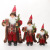 Cross-Border Direct Sales Christmas Cute Fat Version Smile Standing Santa Claus Doll Window Table Decorative Ornament