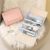 Light Luxury Four-in-One Large Capacity Pu Cosmetic Bag Folding Travel Toiletry Bag Makeup Brush Cosmetics Storage Bag