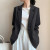 Small Suit Jacket Women's Fashionable Ins Autumn New Korean Style Student Loose Retro Casual White Suit
