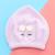 Cartoon Peach Heart Hair-Drying Cap Household Daily Cleaning Hair Towel Absorbent Soft Breathable Shower Cap Logo