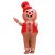 2023 Cross-Border Adult Gingerbread Man Performance Inflatable Clothing Christmas Festival Cartoon Doll Inflatable Clothing