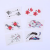 Colorful and Fresh Tattoo Sticker Flower Feather Fox Simulation Waterproof Arm Concealer Scar Tattoo Sticker Paper