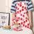 Household Multi-Printed Canvas Cotton and Linen Anti-Hot Gloves Apron Mat Three-Piece Set Safety Insulation Protective Suit