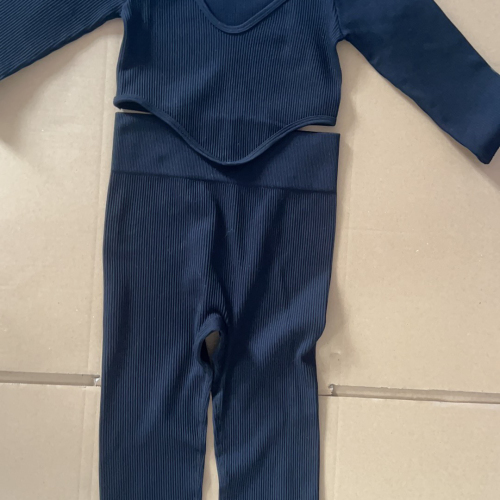 amazon seamless yoga zara 2022 new cross-border e-commerce long sleeve suit