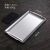 304 Stainless Steel Korean Style Thickened Frosted Barbecue Plate Restaurant Hotel Golden Creative Sushi Snack Flat Bottom Plate