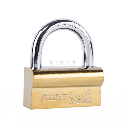 Rarlux Vachette Iron Plating Padlock Lock Door Lock Gold plating padlock