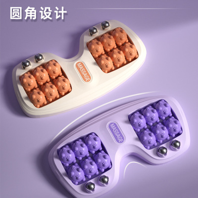 New Foot Massage Device Acupuncture Point Stimulation Foot Sole of the Foot Finger Pressure Foot Massage Board Home Rolling Foot Artifact Foot Roller