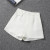 Women's Shorts Fall Outfit New Popular Spring High Waist Loose Base Korean Style All-Match Blue Women's Pants