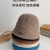 Hat Women's All-Match Knitted Fisherman Hat Korean Woolen Hat Autumn and Winter Face-Looking Small Solid Color Bucket Hat Bucket Hat