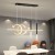 2022 New Dining Room Chandelier Modern Minimalist Designer Nordic Light Luxury Dining Table Lamp Strip Dining Room Bar Lamp