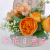 Artificial/Fake Flower Bonsai Wooden Basin Bud Decorative Daily Use Ornaments