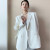 White Suit Jacket for Women Spring and Autumn New Korean Style Loose Leisure Professional Fashion Small Tailored Suit Top