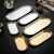 Nordic Stainless Steel Oval Snack Dish Afternoon Tea Dessert Ornament Tray Cooking Cutlery Gold Flat Plate Wholesale