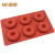 6-Piece Silicone Donut Mold Pastry Mold Series Silicone Soap Mold West Point Mold Aromatherapy Mold Baking Mold