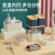 Yi Yi Plastic Frosted Transparent Cosmetics Storage Box Dresser Table Internet Celebrity Minimalist Finishing Box Factory Direct Supply