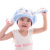 Coral Velvet Hair-Drying Cap Soft Absorbent Children's Bathing Shower Cap Home Cartoon Animal Turban Gift