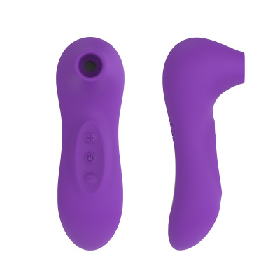 Usb Charging 10-Frequency Pulse Sucking Mini Vibrator Female Hoof Chest Thorn Massage Stick Factory Delivery