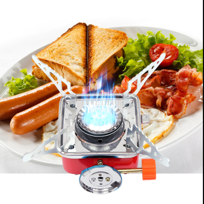 Small Square Stove Portable Butagas Stove Outdoor Kitchen Baking BBQ Special Safety Supplies