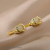European and American Fashion Copper Fine Zircon-Embedded Earrings Ins Internet Celebrity Same 18K Gold Electroplated Leopard Ear Ring Female Cross-Border Spot