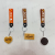 Creative Simulation Little Cookie Flexible Rubber Key Chain Cartoon Biscuit Key Accessories Three-Dimensional Pendant