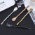 Hz446 Cross-Border 304 Stainless Steel Straw Spoon Filter Stirring Spoon Titanium-Plated Multi-Color Double Ring Yerba Mate Tool Spoon
