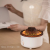 New Creative Flame Jellyfish Aroma Diffuser Household Desk New Spit Smoke Ring Humidifier Simulation Flame Lamp