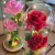 Rose Lamp, Glass Cover Ornaments, Valentine's Day Gift, Mother's Day Gift, Holiday Gift