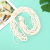 Natural Conch White Shell Beads Chain Handmade DIY Accessories Bracelet Necklace Natural Production