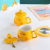 Thermal cup warm cup thermos cup little duck ceramic cup happy duck mug health bottle usd plug....