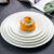 Special Stock Pure White Hotel Supplies Ceramic 10-Inch Superior Plate Dish Restaurant Plate Steak Plate