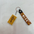 Creative Simulation Little Cookie Flexible Rubber Key Chain Cartoon Biscuit Key Accessories Three-Dimensional Pendant