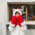Korean-Style Girl's Heart Warming Adorable Rabbit Gloves Scarf Hat Three-Piece Set Winter Outdoors Warm Thickened Three-in-One Scarf