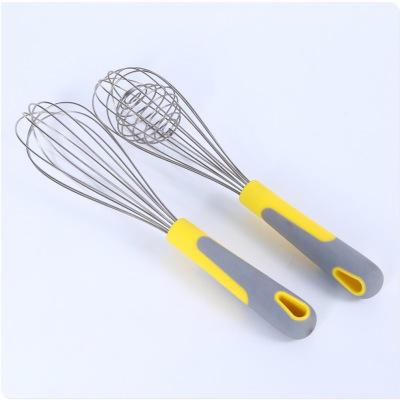 304 Stainless Steel Eggbeater Manual Cream Egg Stirring Rod Household Egg-Whisk Kitchen Essential Hot Sale