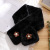Japanese and Korean Sweet Cute Women's Solid Color Scarf Mori Style Small Fresh Furry Cross Scarf Wholesale
