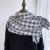 2022 New Scarf Women's Autumn and Winter Cashmere-like Warm Shawl South Korea Dongdaemun Student Plaid Scarf Wholesale