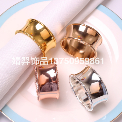 Napkin Ring Western Hotel Wedding Party Decorations Factory Direct Sales Self-Designed