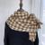 2022 New Scarf Women's Autumn and Winter Cashmere-like Warm Shawl South Korea Dongdaemun Student Plaid Scarf Wholesale