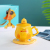 Thermal cup warm cup thermos cup little duck ceramic cup happy duck mug health bottle usd plug....